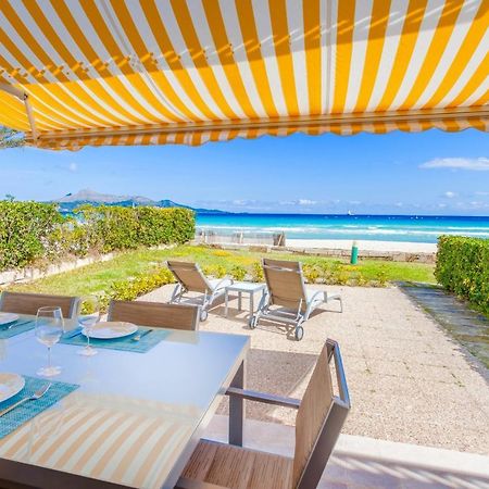 Beachfront Villa Socias Playa By Sealand Villas Playa de Muro  Exteriér fotografie
